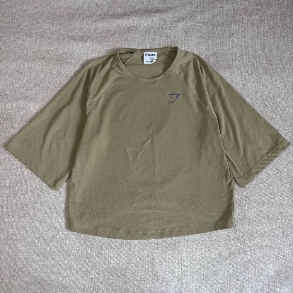 Gymshark Cropped Crew Neck 1/2 sleeve Tee